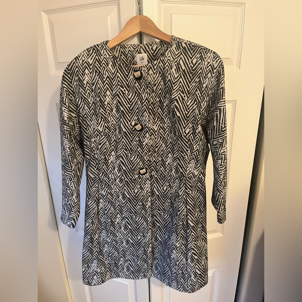 Long Cabi Blazer / Jacket Zebra New Condition